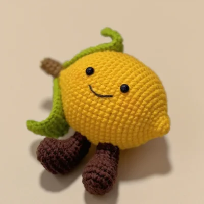 crochet jellycat lemon